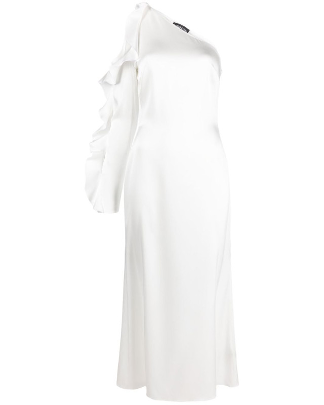 [David Koma] Long sleeve dress SS23 DK09DWHITE