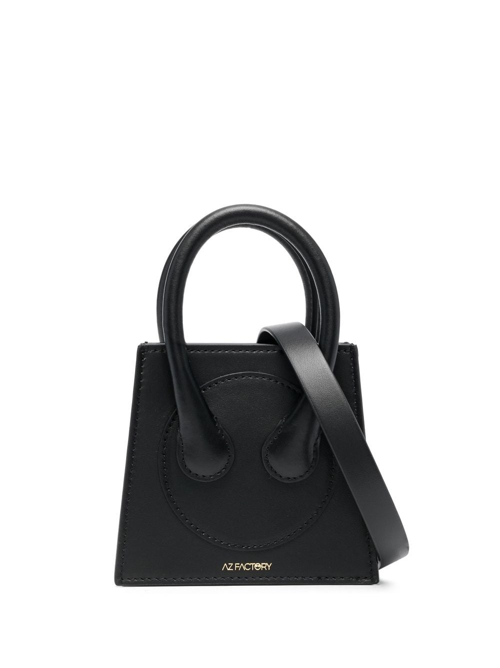 [az_factory] Minibag SS23 BAG012LE4BLA1