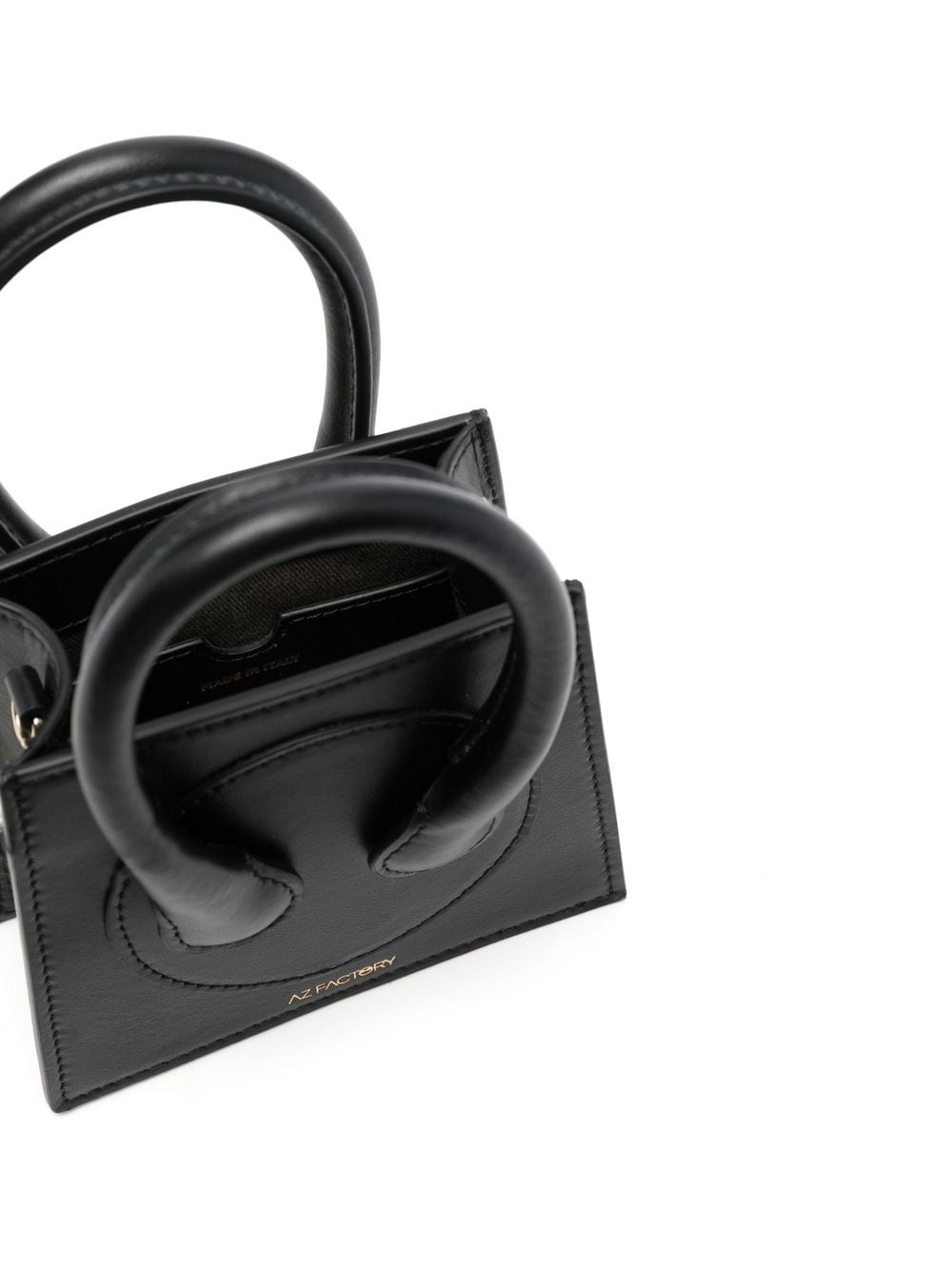 [az_factory] Minibag SS23 BAG012LE4BLA1
