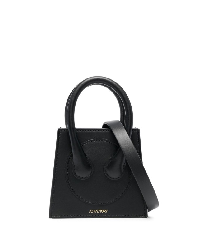 [az_factory] Minibag SS23 BAG012LE4BLA1