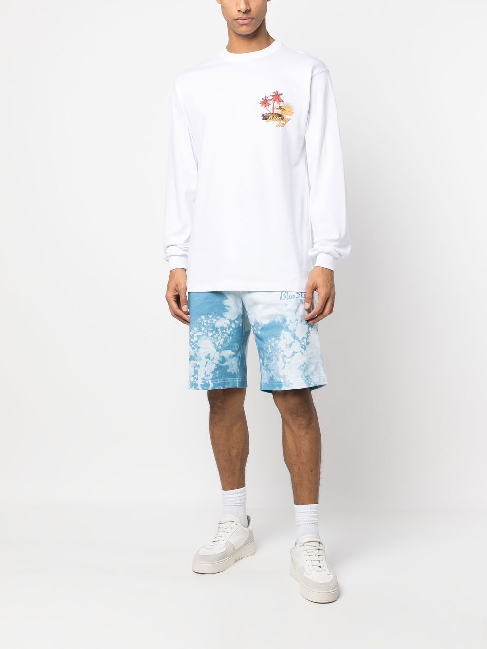 [BLUE SKY INN] T-shirts Long Sleeve SS23 BS2203LS007WHITE
