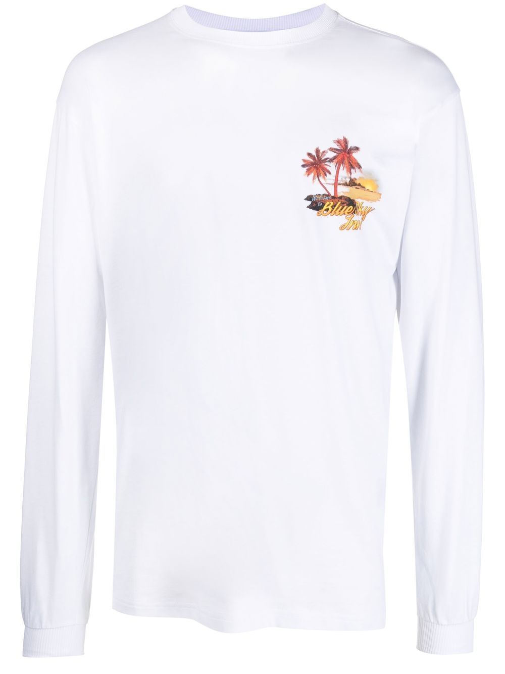 [BLUE SKY INN] T-shirts Long Sleeve SS23 BS2203LS007WHITE