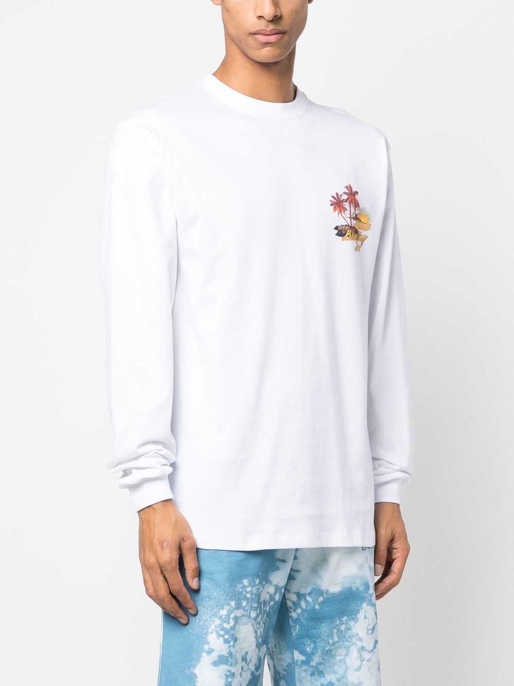 [BLUE SKY INN] T-shirts Long Sleeve SS23 BS2203LS007WHITE