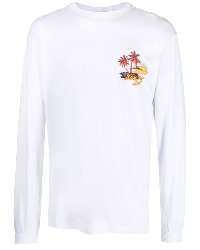 [BLUE SKY INN] T-shirts Long Sleeve SS23 BS2203LS007WHITE