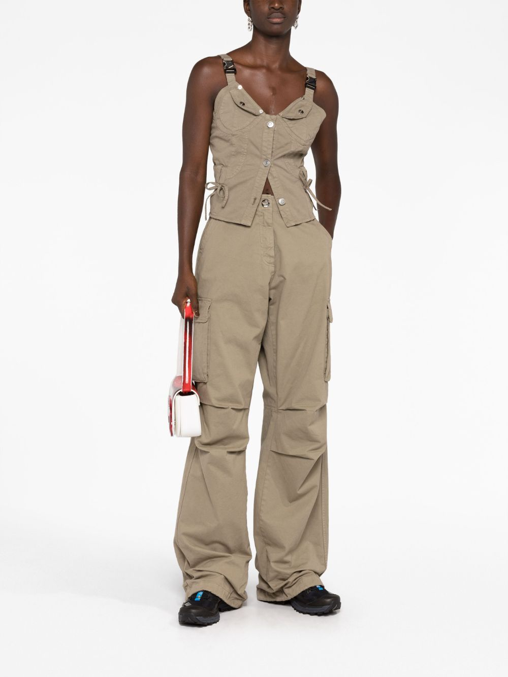 [Coperni] Trousers FW23 COPP40204KHAKI