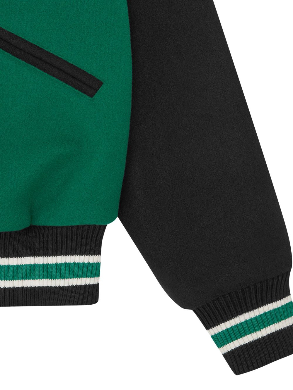 [ICECREAM] Bomber Jacket FW25 IC25302GREEN/BLACK