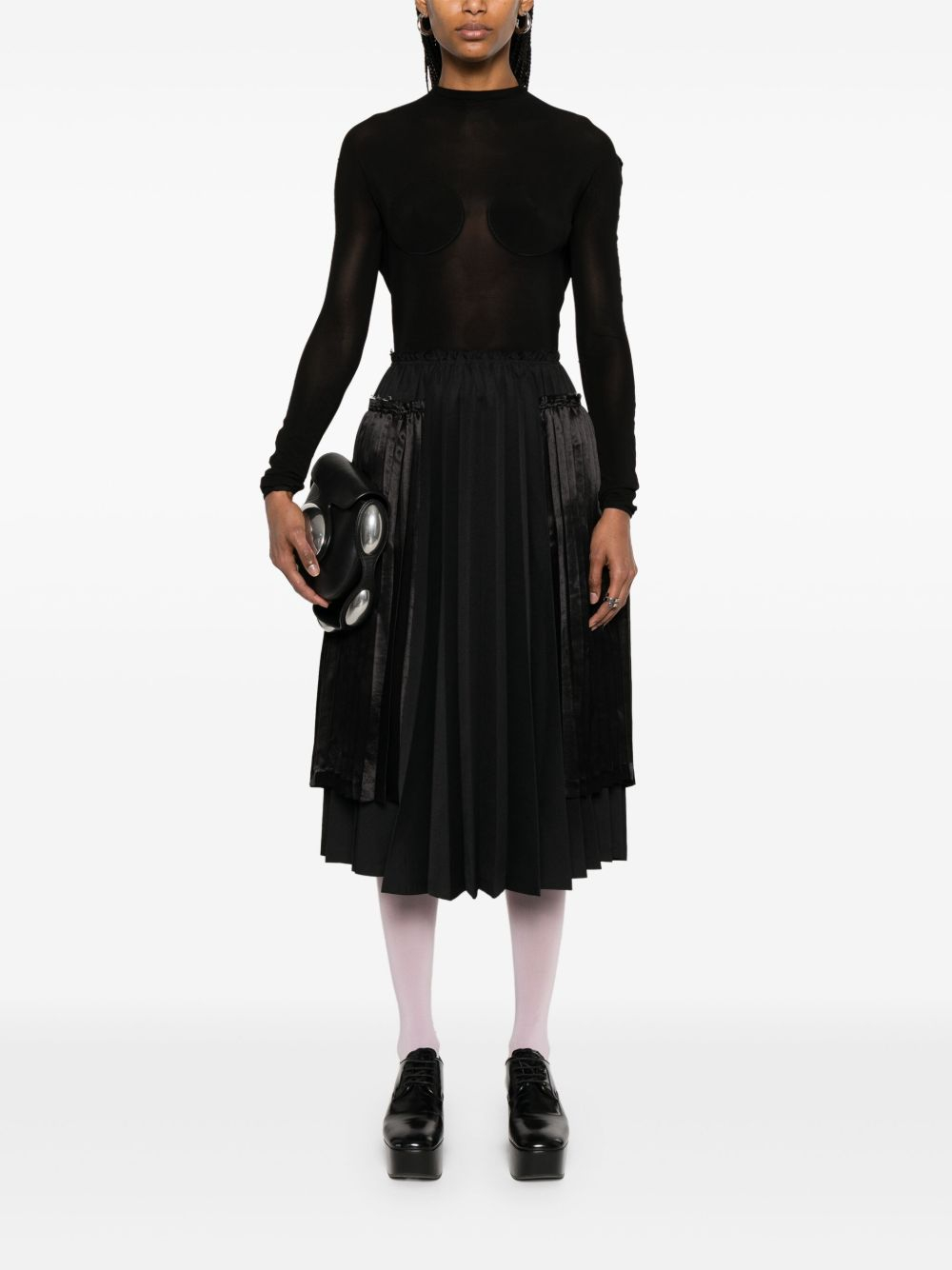 [Comme des Garcons] Midi skirt SS25 1OS0070521