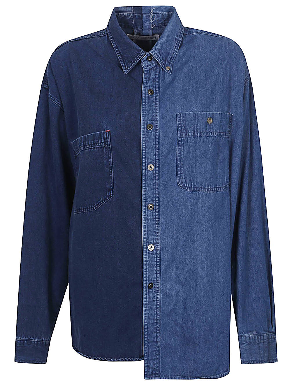 [E.L.V. DENIM] Shirts Long Sleeve SS25 2002203DARKBLUE