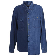 [E.L.V. DENIM] Shirts Long Sleeve SS25 2002203DARKBLUE