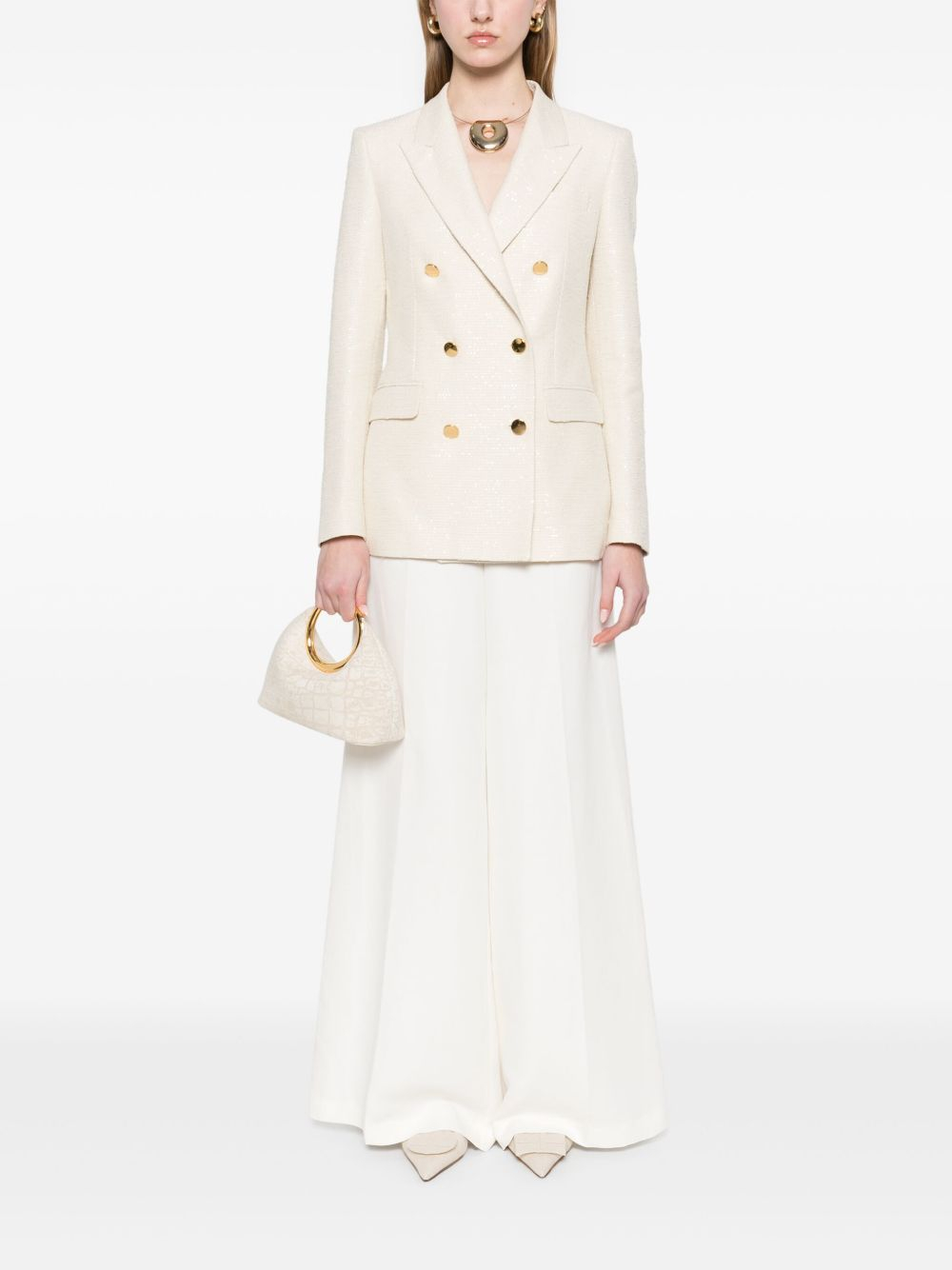 [TAGLIATORE] Blazer SS25 J-PARIGI10B970155A1124