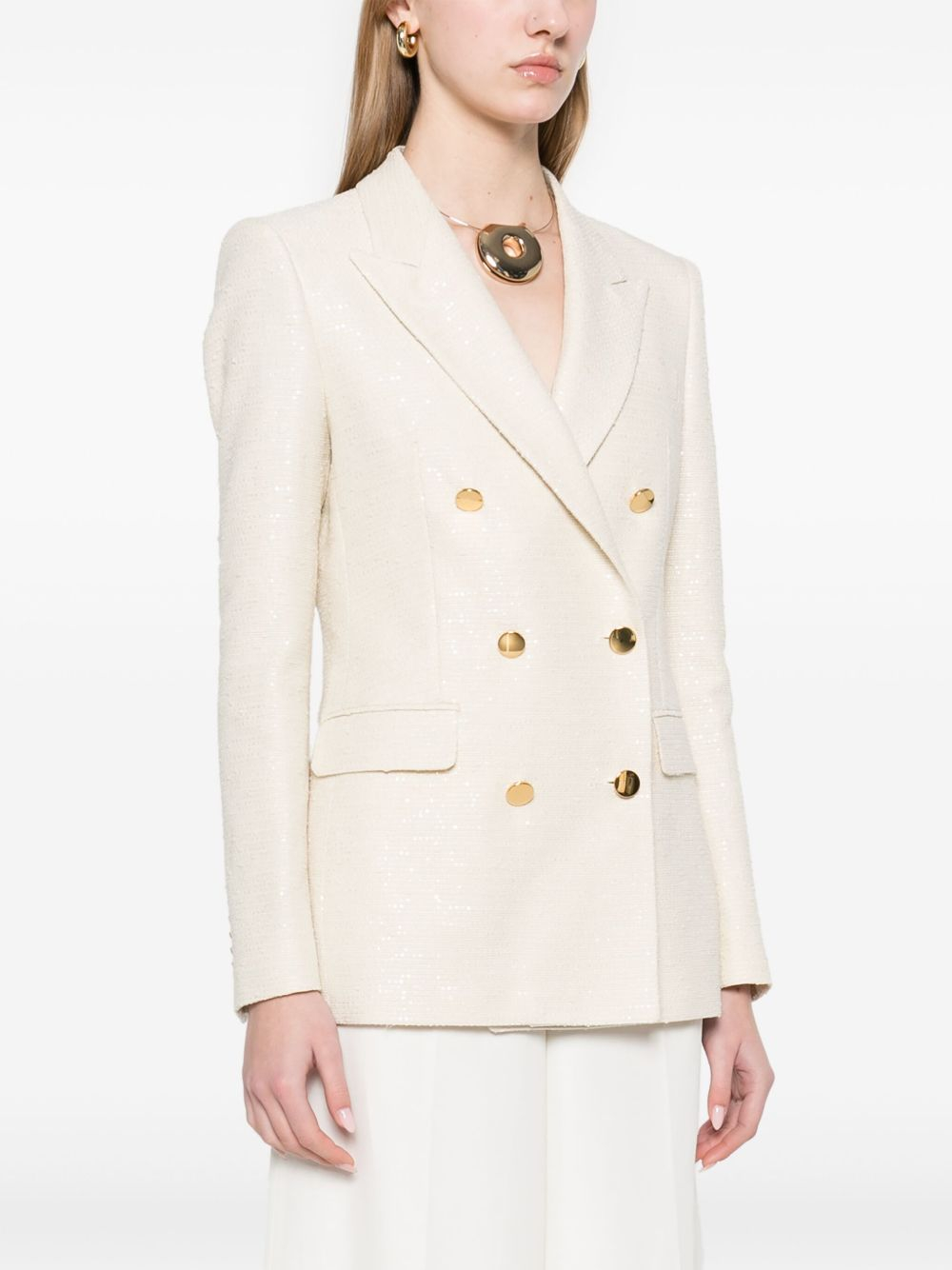 [TAGLIATORE] Blazer SS25 J-PARIGI10B970155A1124