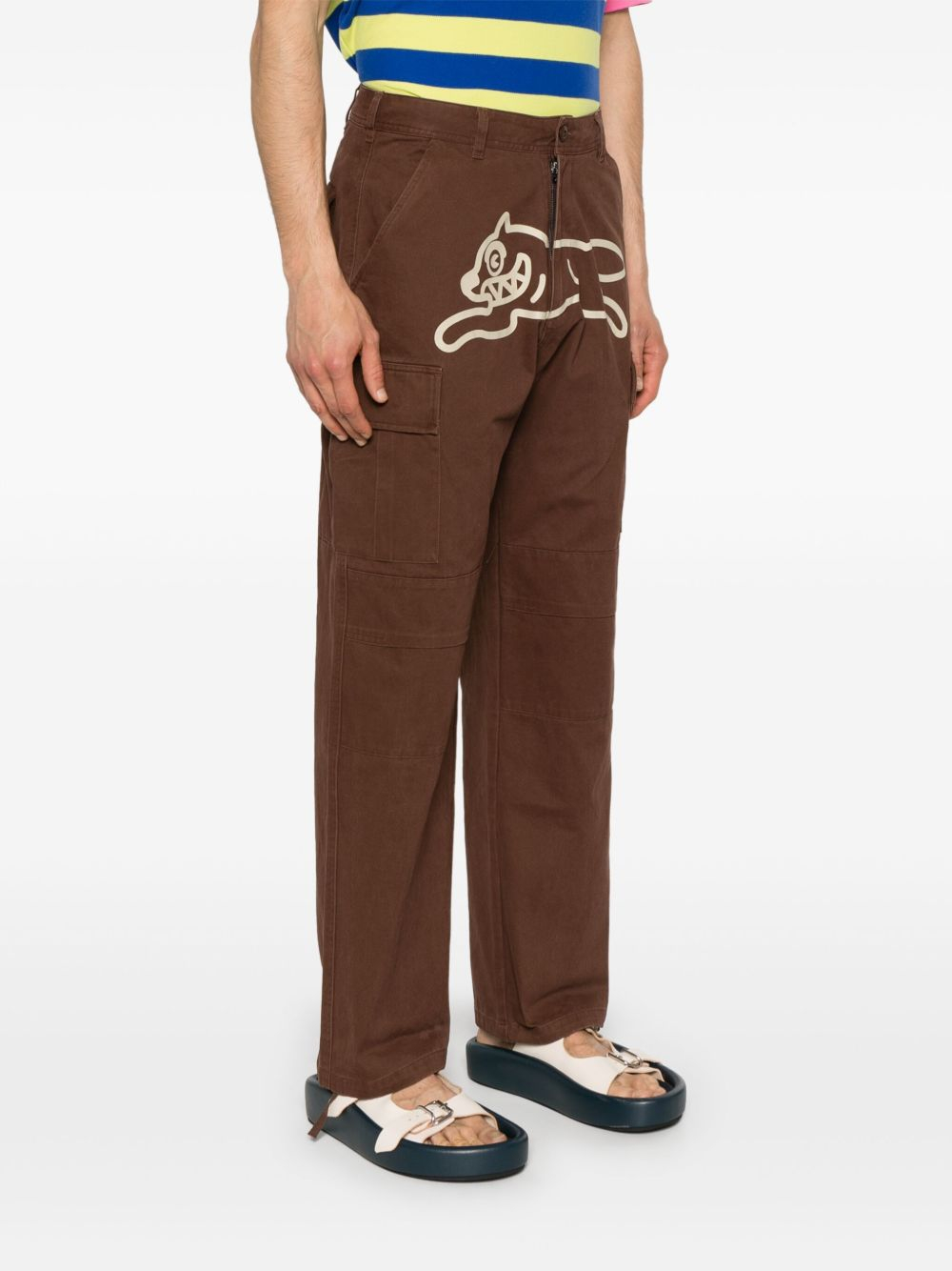 [ICECREAM] Trousers SS25 IC25113BROWN