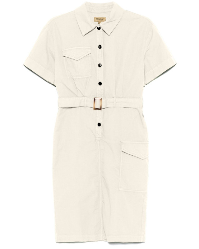 [Woolrich] Short sleeve dress SS25 CFWWDR0185FRUT36658867
