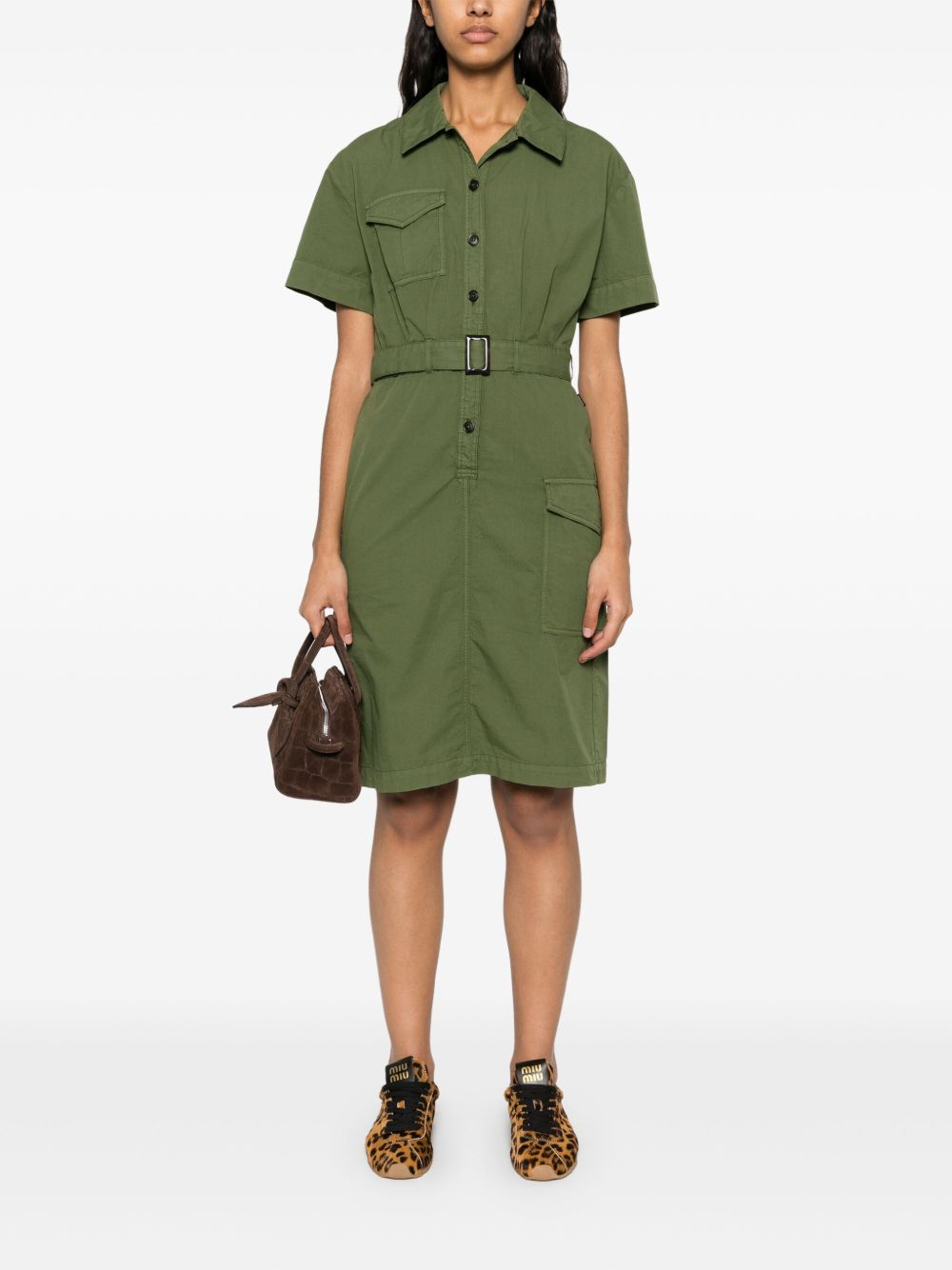 [Woolrich] Short sleeve dress SS25 CFWWDR0185FRUT36656641