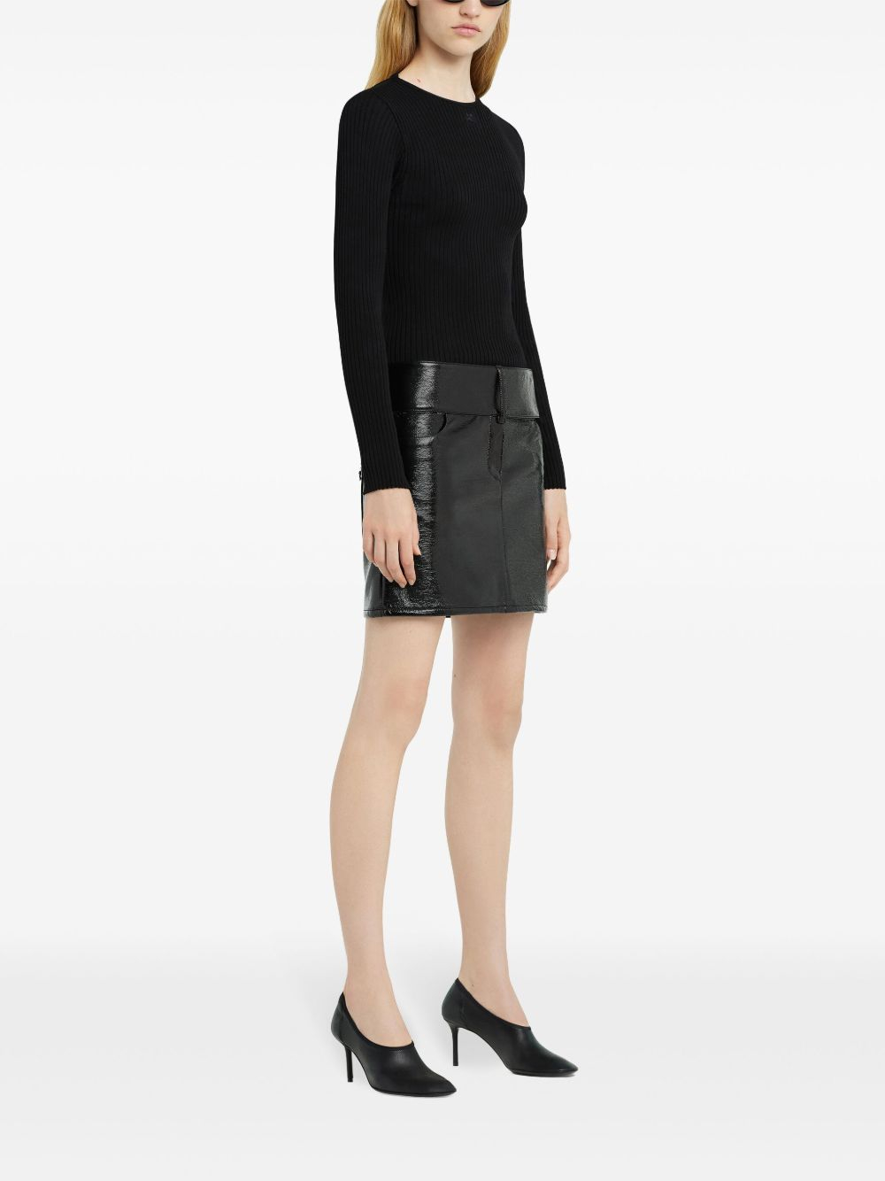 [Courreges] Midi skirt SS25 125CJU218VY00149999