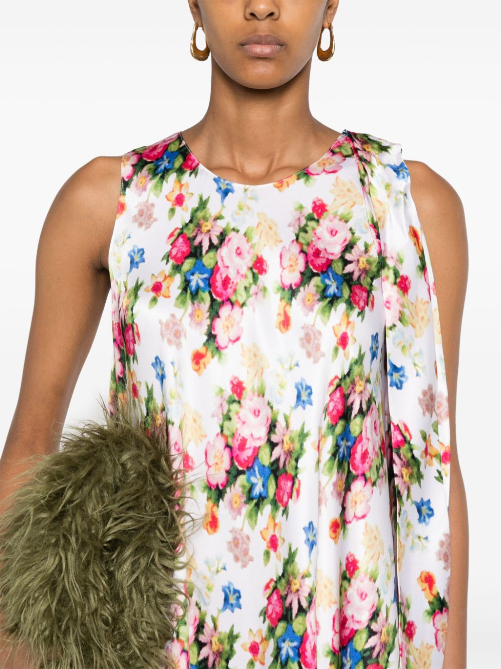 [Loewe] Sleeveless dress FW24 S540Y09XQR9616