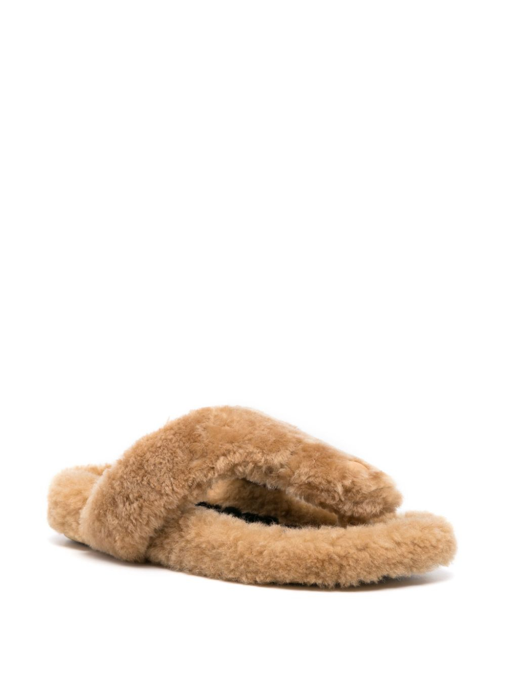 [Loewe] Slippers FW23 L815465X80SHEARLING8812