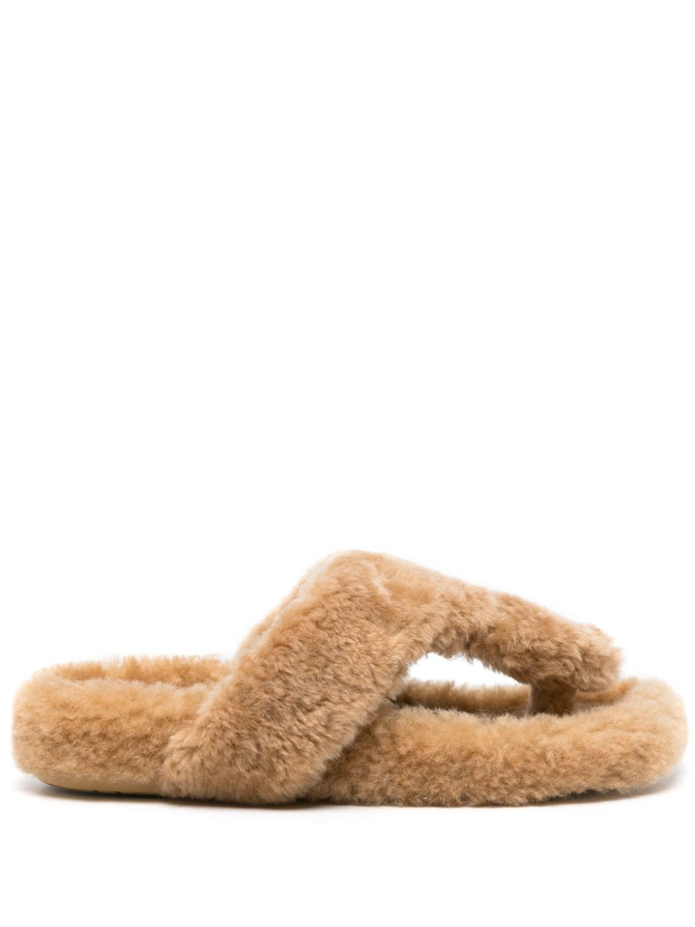 [Loewe] Slippers FW23 L815465X80SHEARLING8812