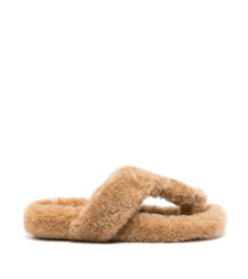 [Loewe] Slippers FW23 L815465X80SHEARLING8812