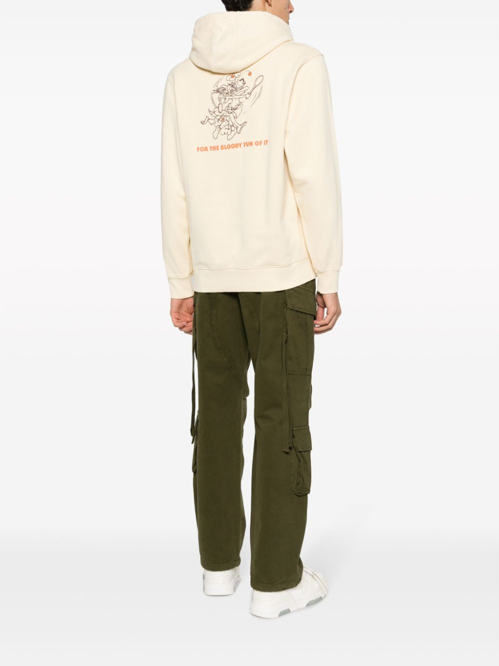 [palmes] Hoodie FW23 BLOODYOFFWHITE