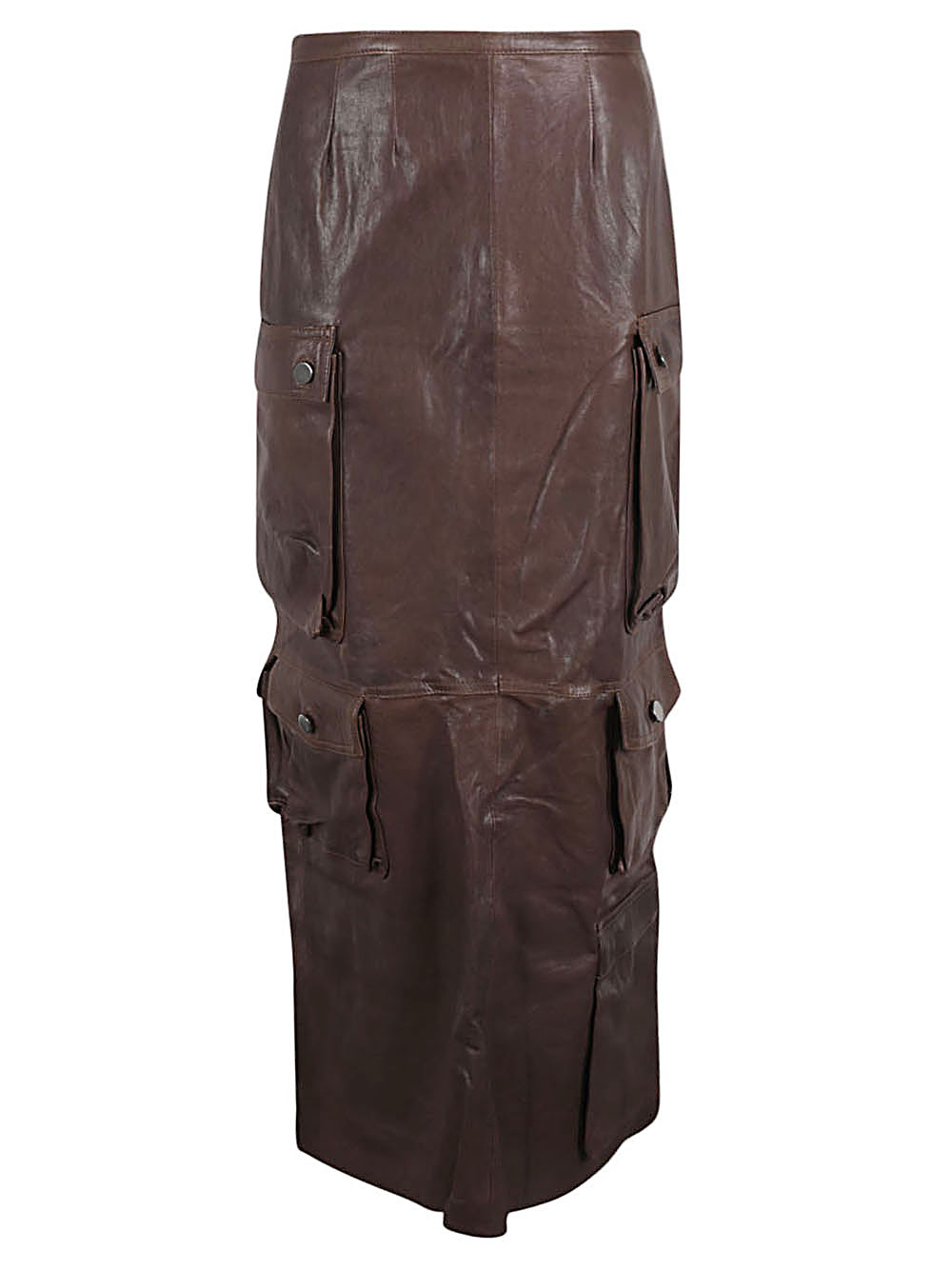 [FERMAS.CLUB] Midi skirt FW23 CARGOSKIRTCOFEE