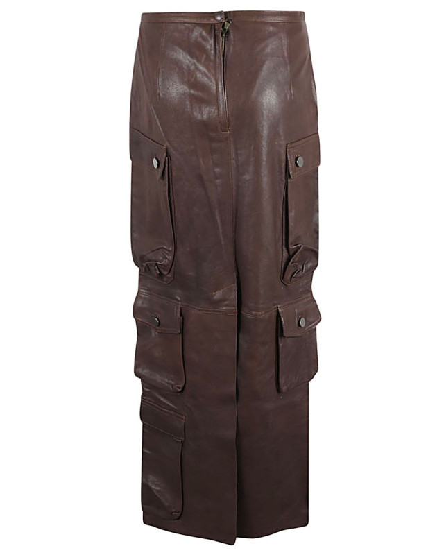 [FERMAS.CLUB] Midi skirt FW23 CARGOSKIRTCOFEE