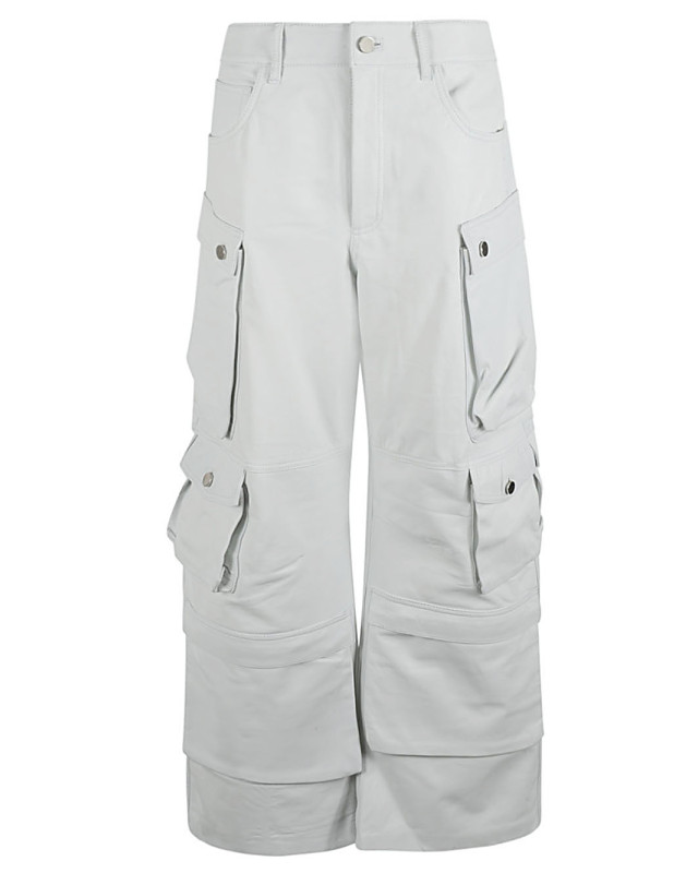 [FERMAS.CLUB] Trousers FW23 CARGOPANTSWHITE