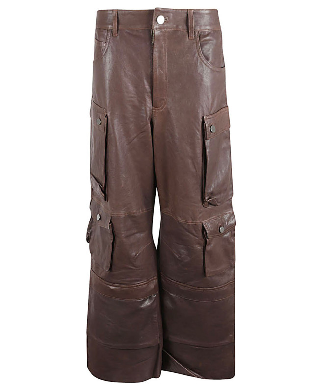 [FERMAS.CLUB] Trousers FW23 CARGOPANTSCOFEE
