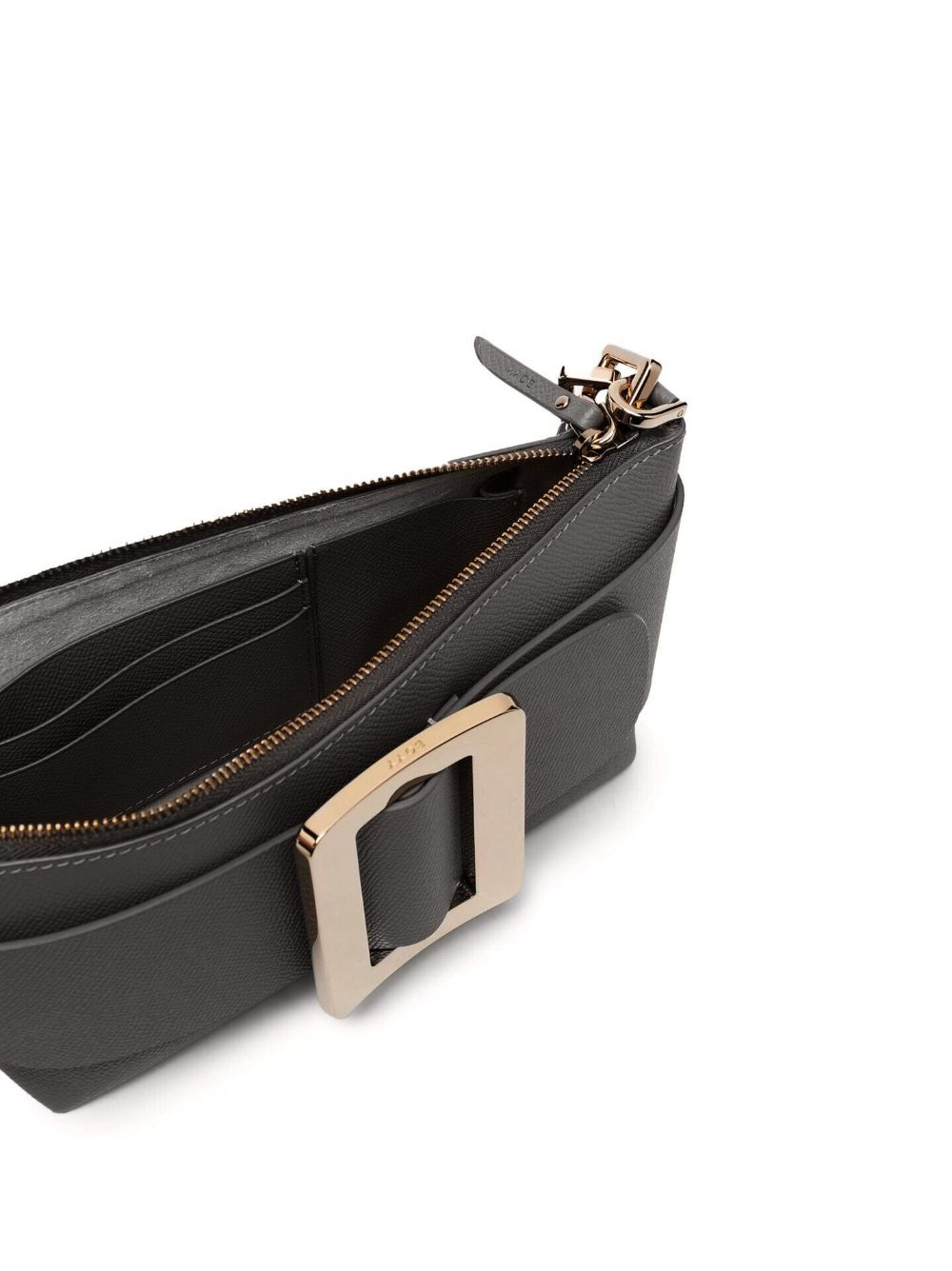 [Boyy] Clutch bag FW23 BUCKLEPOUCHETTEEPSOMCS/CSDBLACK