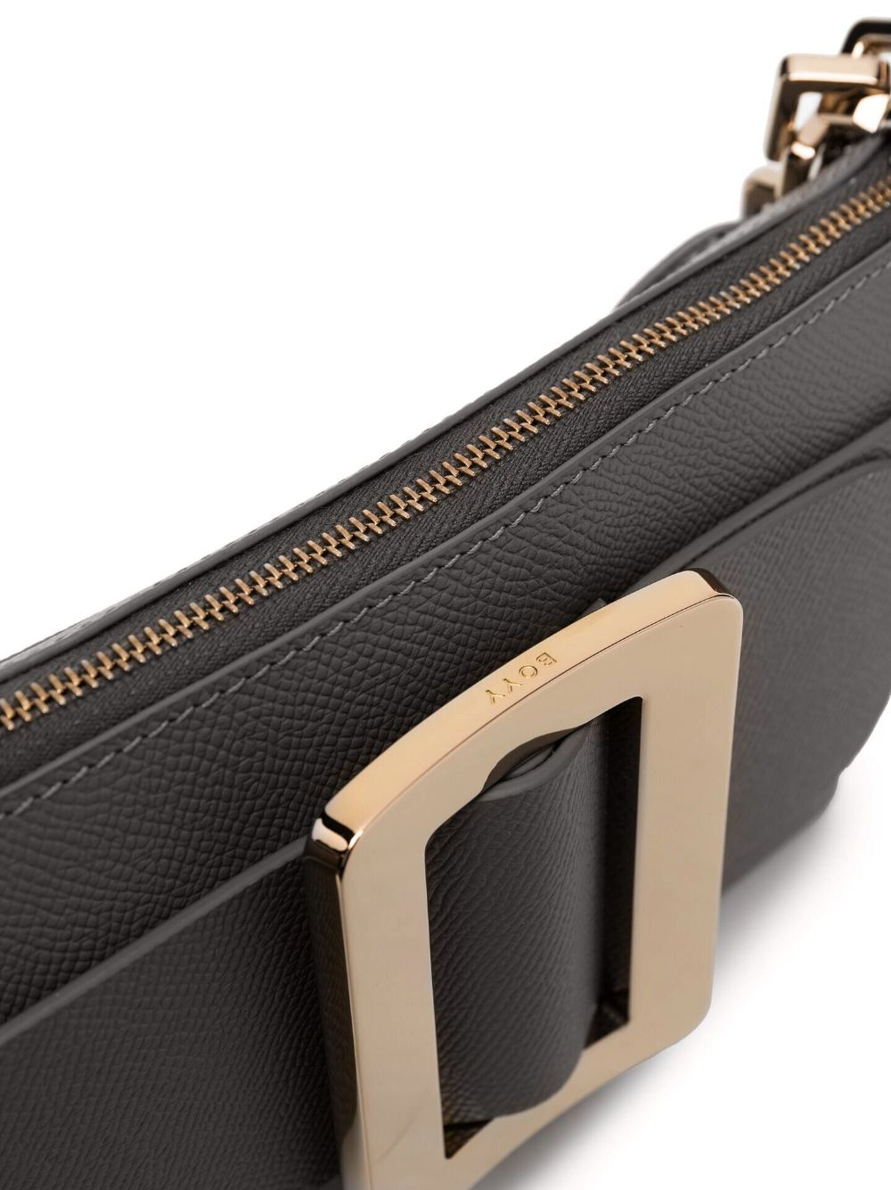 [Boyy] Clutch bag FW23 BUCKLEPOUCHETTEEPSOMCS/CSDBLACK