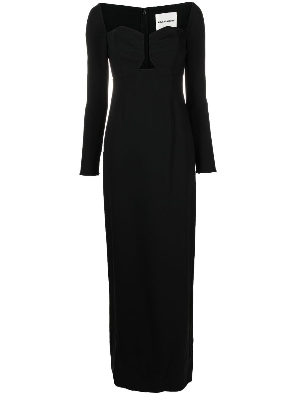 [Roland Mouret] Long sleeve dress SS23 RMRS23001XBLACK