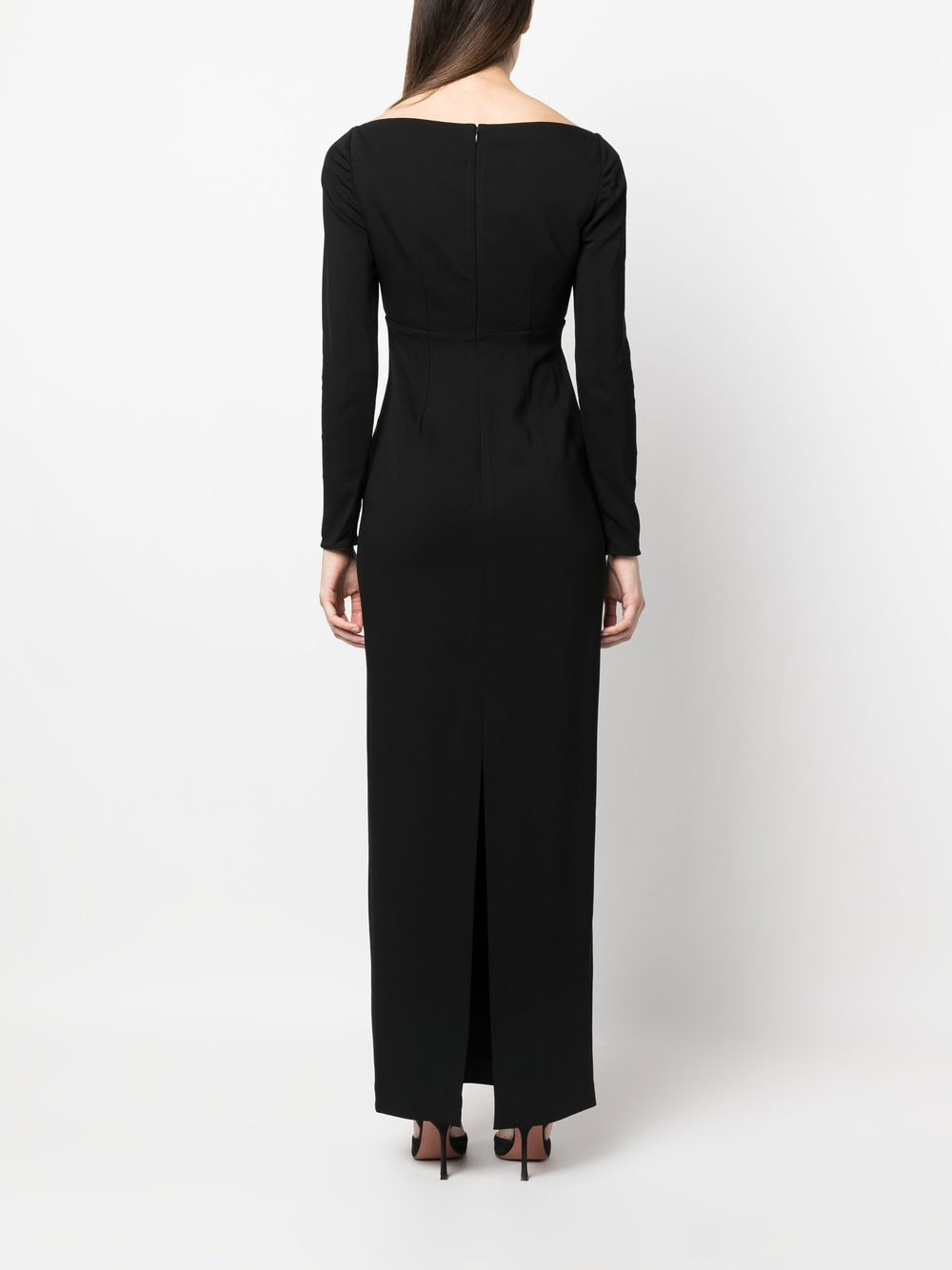 [Roland Mouret] Long sleeve dress SS23 RMRS23001XBLACK