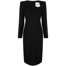 [Roland Mouret] Long sleeve dress SS23 RMRS23035MBLACK