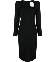 [Roland Mouret] Long sleeve dress SS23 RMRS23035MBLACK