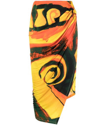 [LOUISA BALLOU] Midi skirt SS23 1151012001