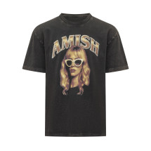 [AMISH] T-shirts Short Sleeve SS26 AMU146CR633218 C0073