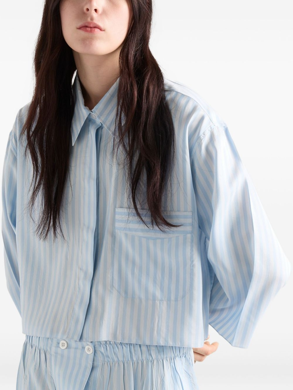 [Prada] Shirt FW25 P460I1C2CF0076