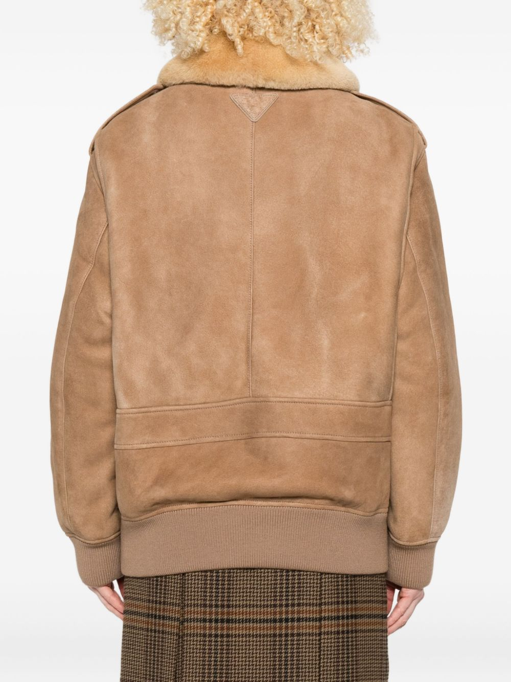 [Prada] Leather Jacket FW25 58A237172LF0065