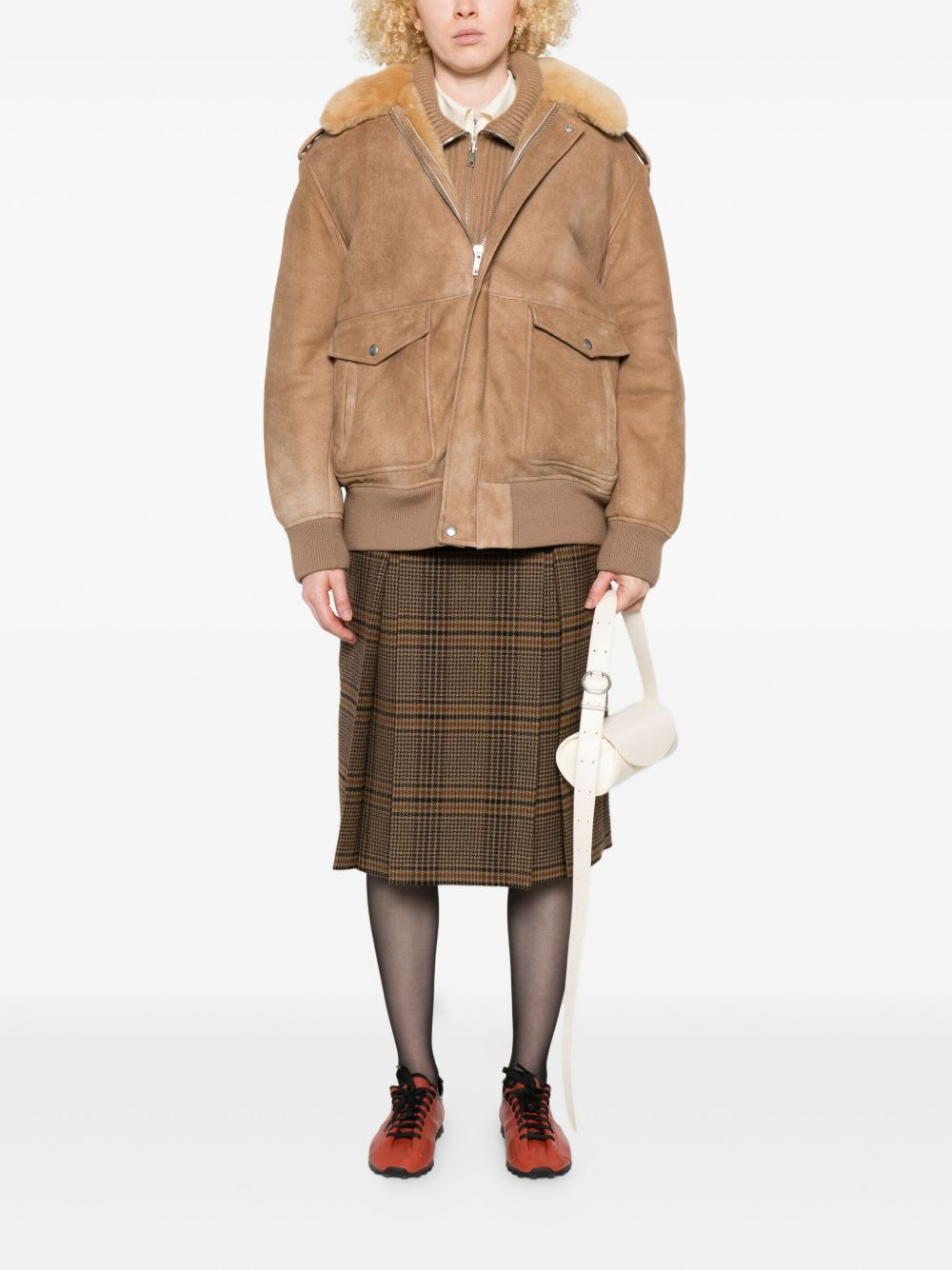 [Prada] Leather Jacket FW25 58A237172LF0065