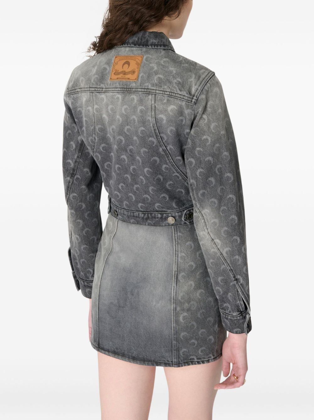 [MARINE SERRE] Denim Jacket FW25 WJA041BCDEN0006GR90