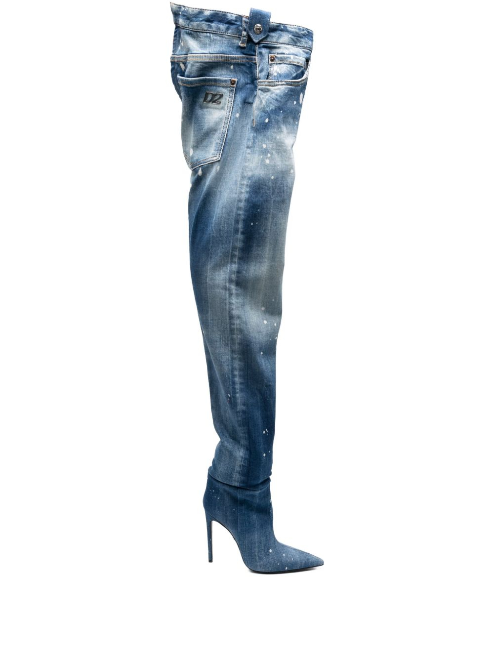 [Dsquared2] Long Boots FW25 BOW0091101000013096