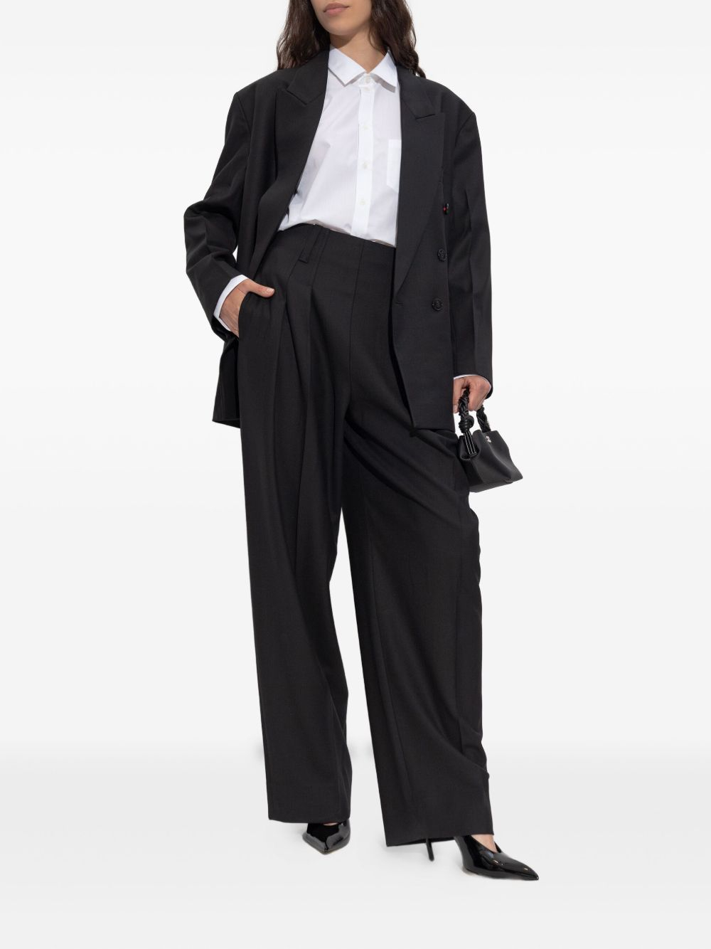 [VICTORIA BECKHAM] Shirts Long Sleeve FW25 1325WSH006459AWHITE