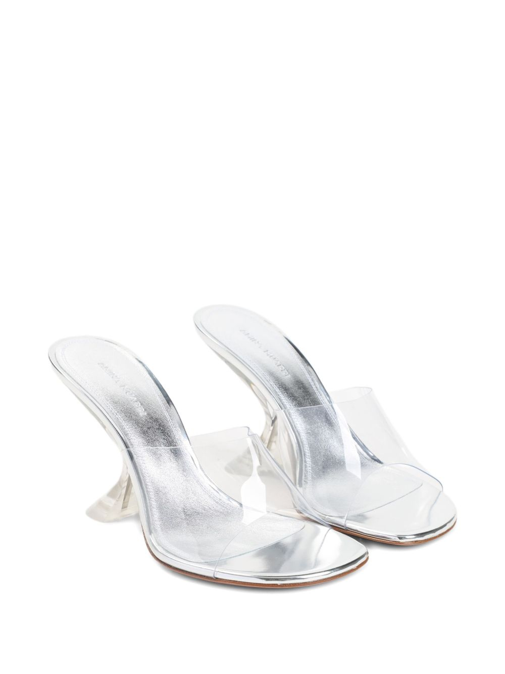 [Amina Muaddi] Sandals FW25 14S363531TAYTRANSPARENT