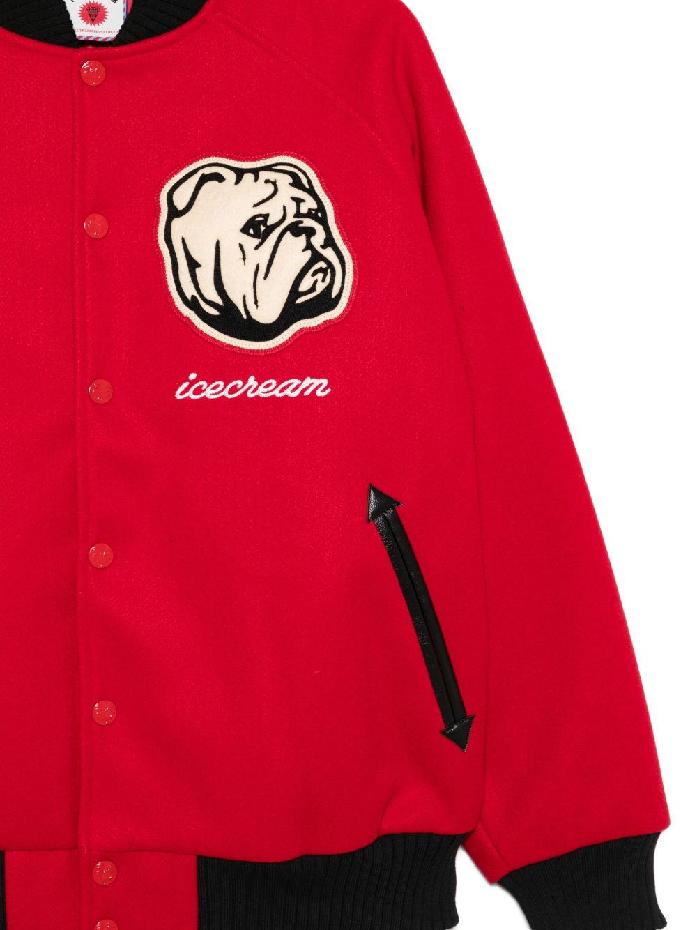 [ICECREAM] Casual Jacket FW25 IC25201RED