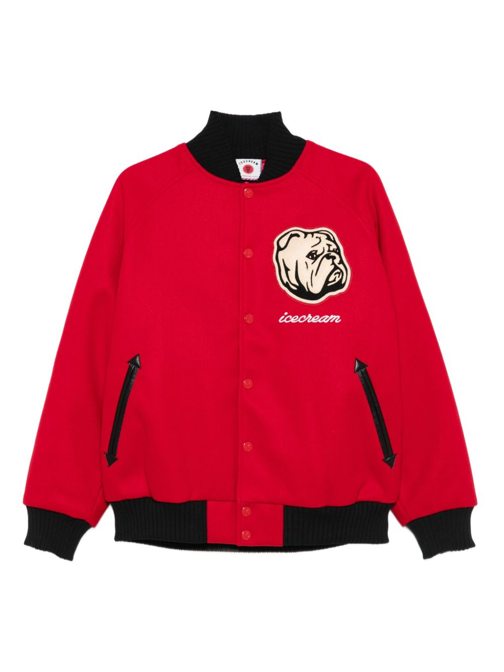 [ICECREAM] Casual Jacket FW25 IC25201RED