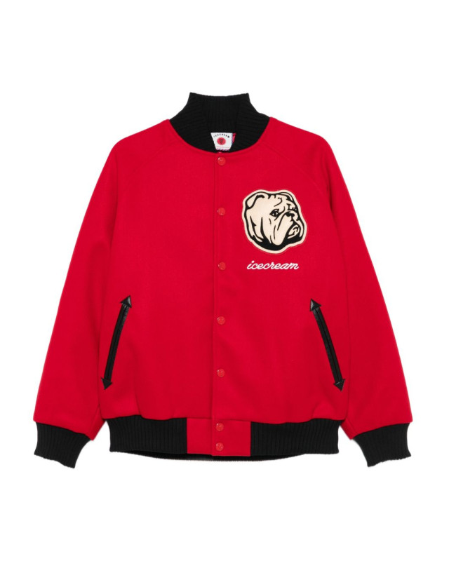 [ICECREAM] Casual Jacket FW25 IC25201RED