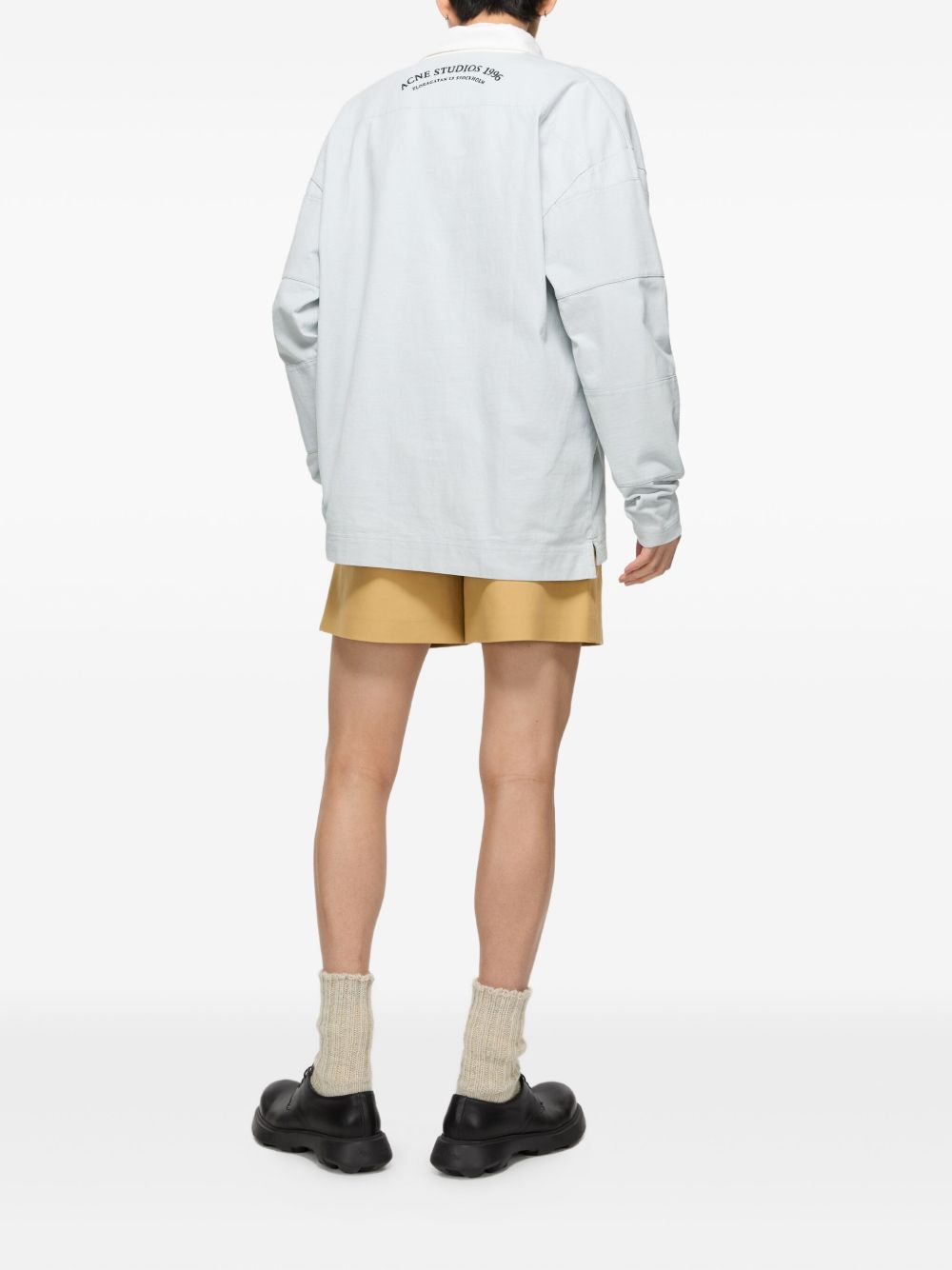 [Acne Studios] T-shirts Long Sleeve FW25 CL0396AAA