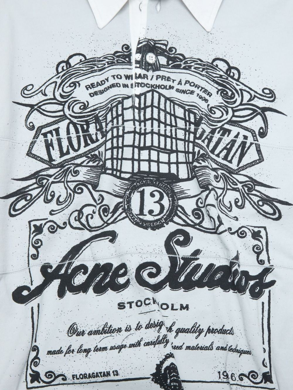 [Acne Studios] T-shirts Long Sleeve FW25 CL0396AAA