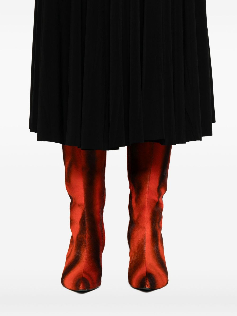 [Norma Kamali] Midi skirt FW25 KK225SPLQ42001