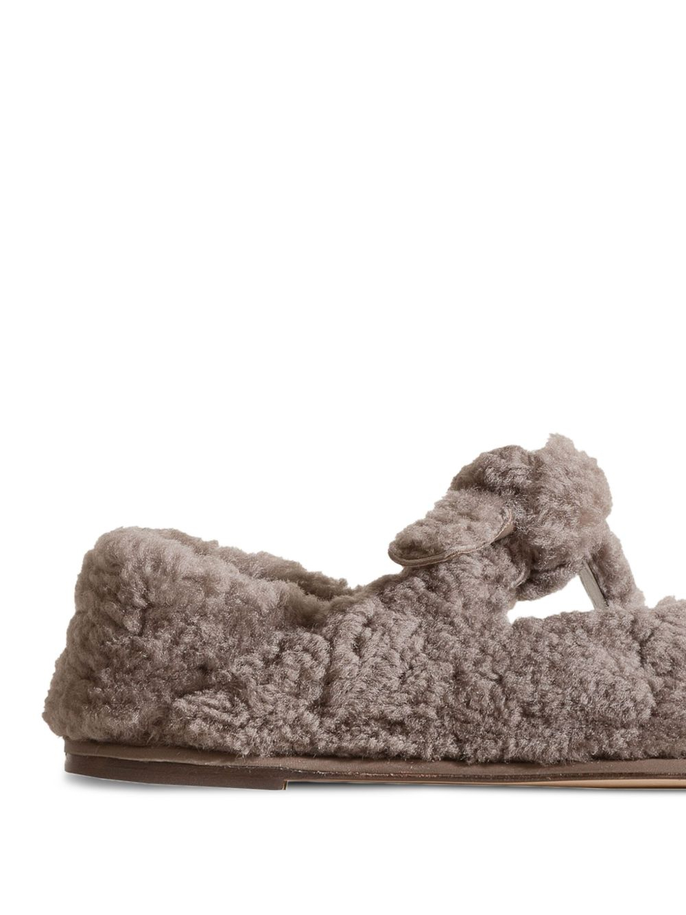 [HEREU] Flat shoes FW25 LLCSHWFA25DUSTGREY